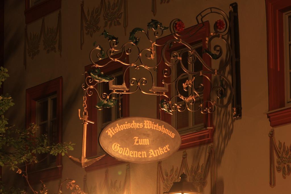 Hotel Zum Goldenen Anker Бамберг Екстериор снимка